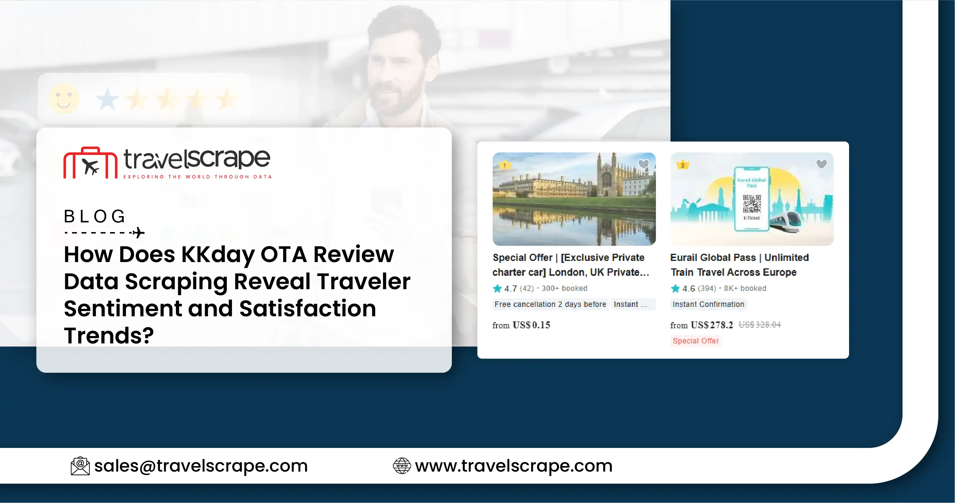 How Does KKday OTA Review Data Scraping Reveal Traveler Sentiment and Satisfaction Trends